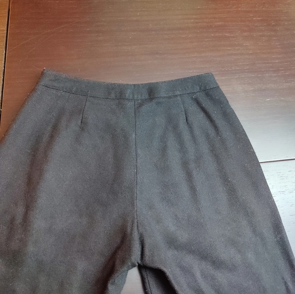 Blumarine Blugirl wool blend black pants with ties. Size 38 - Picture 4 of 7